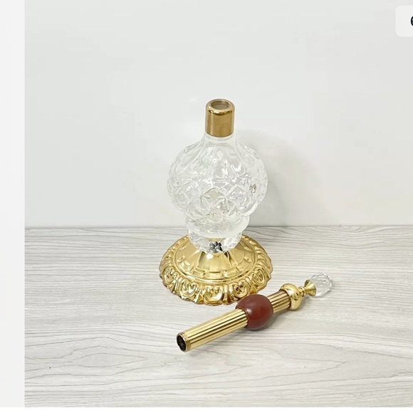 Arabian Turkish Wedding Bakhoor Burner Set w/Tray - Picture 6 of 10